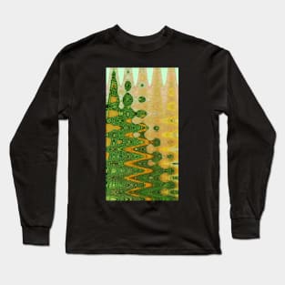Abstract Christmas Trees II Long Sleeve T-Shirt